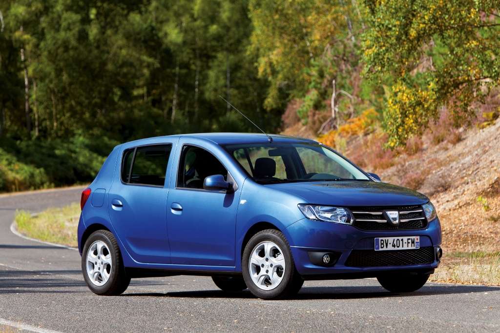 Das Auto mit dem real geringsten Wertverlust: Der Dacia Sandero verliert in 48 Monaten nur 3204 Euro an Wert
