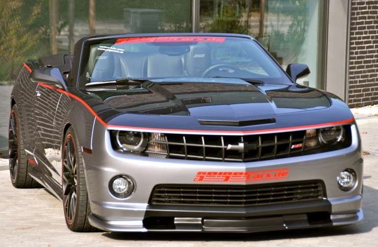 568 Kompressor-PS im Geiger Camaro Cabrio