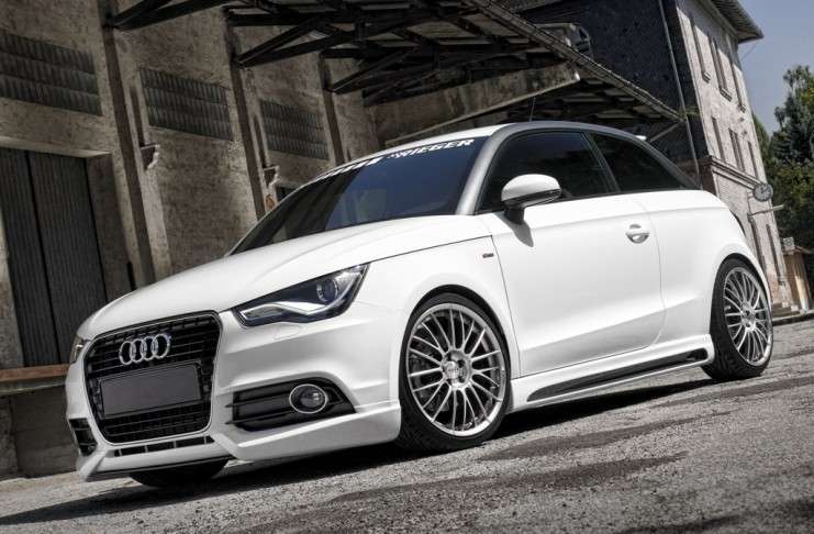 A1 mit 185 PS, scharfen Rädern und Bodykit
