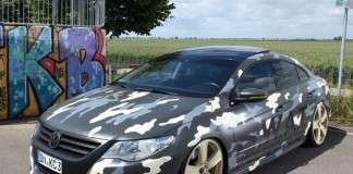 Unauffällig war gestern: VW Passat CC von KBR