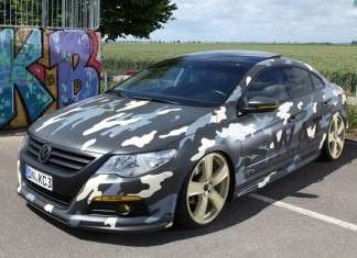 Unauffällig war gestern: VW Passat CC von KBR