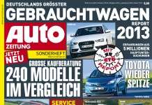 GTÜ Gebrauchtwagen-Report 2013