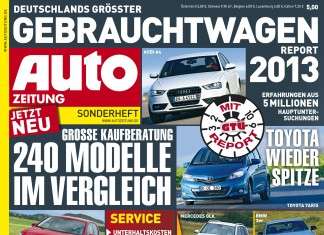 GTÜ Gebrauchtwagen-Report 2013