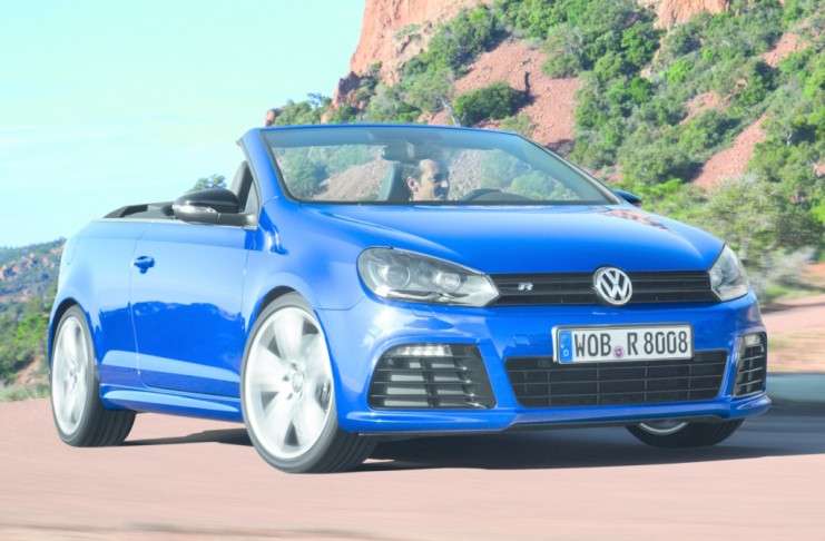 VW Golf R Cabrio: Schneller offen!