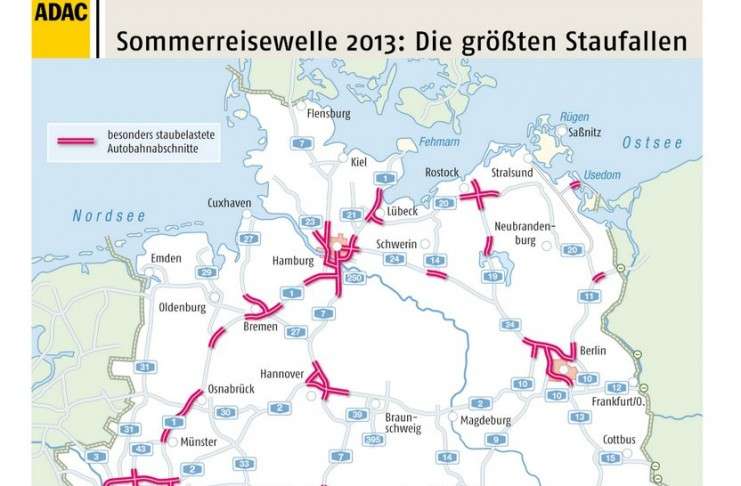 Stauprognose: Immer mehr Urlauber auf der Heimreise
