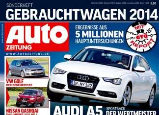 GTÜ Gebrauchtwagenreport 2014: Deutsche Autos machen das Rennen!
