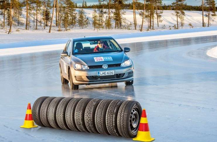 GTÜ-Winterreifentest 2014: Zehn Reifen der Größe 205/55 R16 im Praxistest