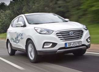 Hyundai ix35 Fuel Cell: Hier kommt nur Wasser aus dem Auspuff