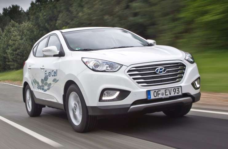 Hyundai ix35 Fuel Cell: Hier kommt nur Wasser aus dem Auspuff