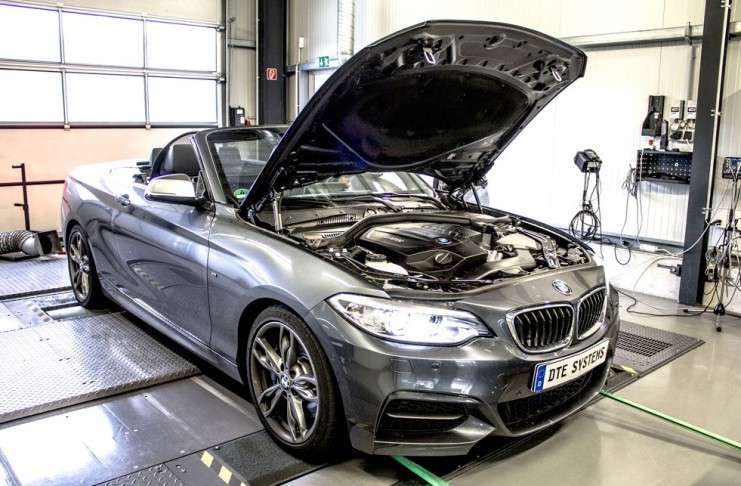 DTE-Systems BMW M235i: Ein Fall für zwei