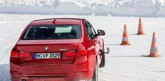 Acht Winterreifen für die Mittelklasse im Check beim GTÜ Winterreifentest