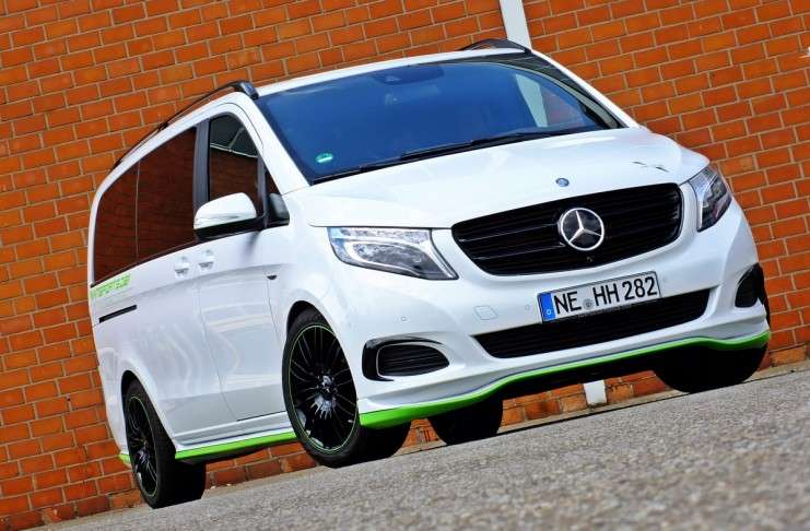 Mercedes V-Klasse von Hartmann Tuning: Der weiße Riese