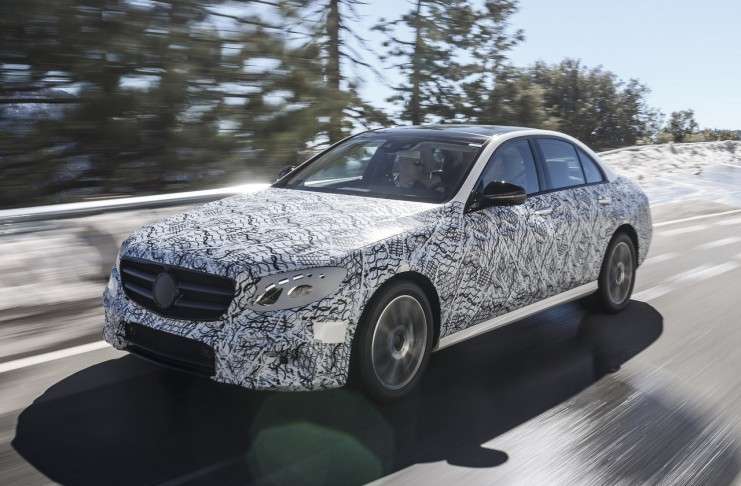 Unterwegs im Erlkönig: Die neue Mercedes E-Klasse