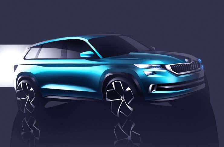 Skoda Vision S: So soll das neue große SUV aussehen