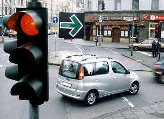 Richtiges Verhalten an der Ampel