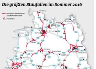 Ferienbeginn bringt viel Verkehr