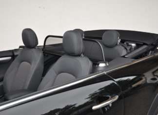 Racelook-Windschotts für die BMW 2er und MINI Cabrios