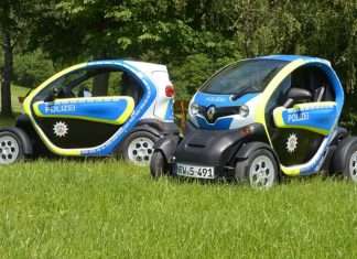 Elektrisierte Polizei…