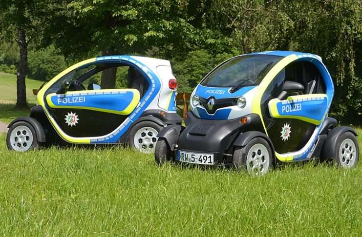 Elektrisierte Polizei…