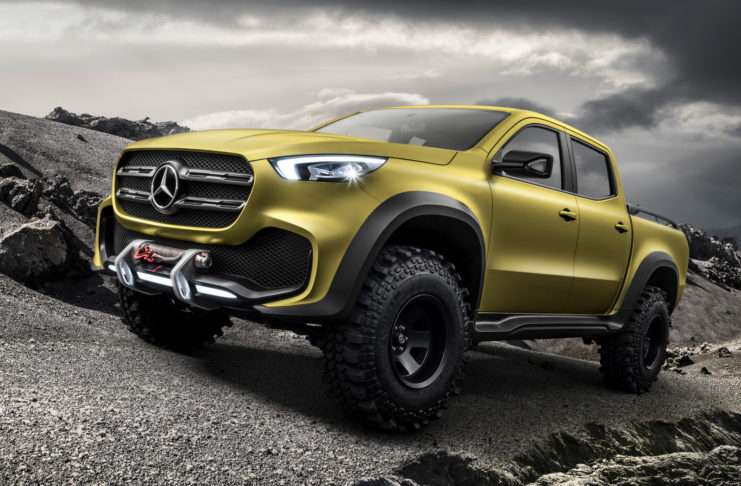 Die X-Klasse: Der erste Pickup von Mercedes Mercedes X-Klasse Pickup