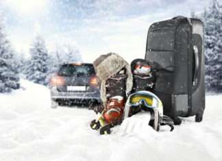 Mit Winterreifen sicher in den Winterurlaub Fahrt in den Winterurlaub