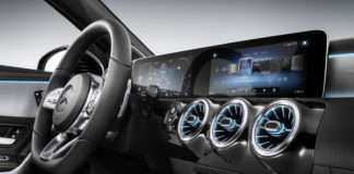 Die neue A-Klasse: Ein Cockpit wie im Sternenkreuzer Die neue Mercedes A-Klasse