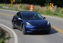 Fahrbericht Tesla Model 3: Deutlicher Verbesserungsbedarf Tesla Model 3. Foto: Auto-Medienportal.Net/Jens Meiners