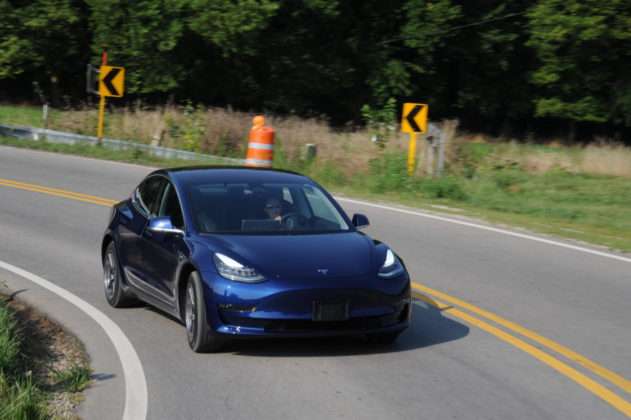 Tesla Model 3. Foto: Auto-Medienportal.Net/Jens Meiners