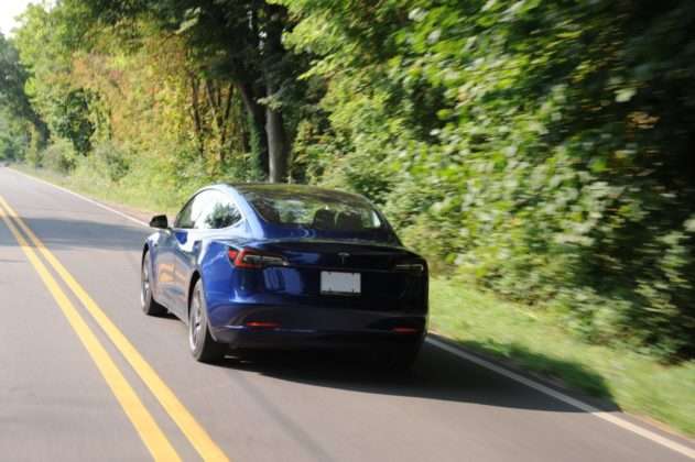 Tesla Model 3. Foto: Auto-Medienportal.Net/Jens Meiners
